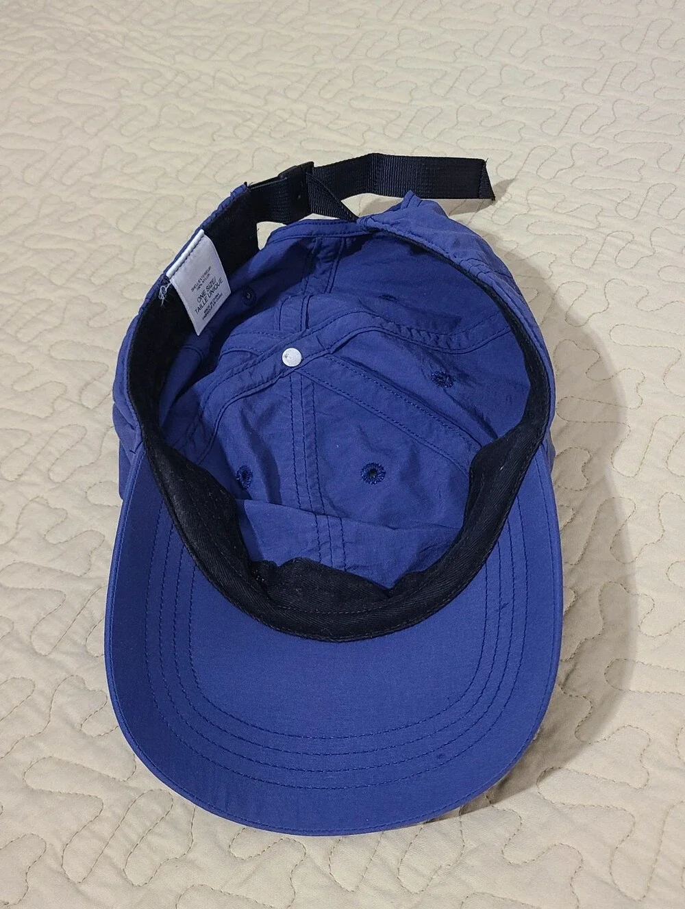 North Face Horizon embroidered logo strapback hat